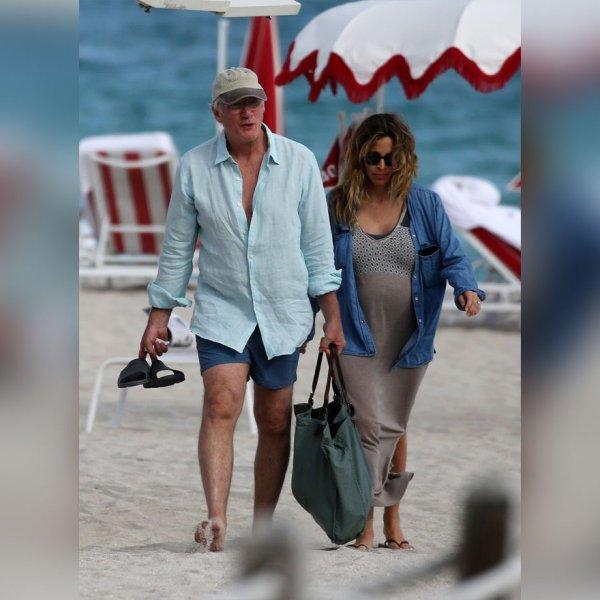 Aktör Richard Gere'in babalık heyecanı 