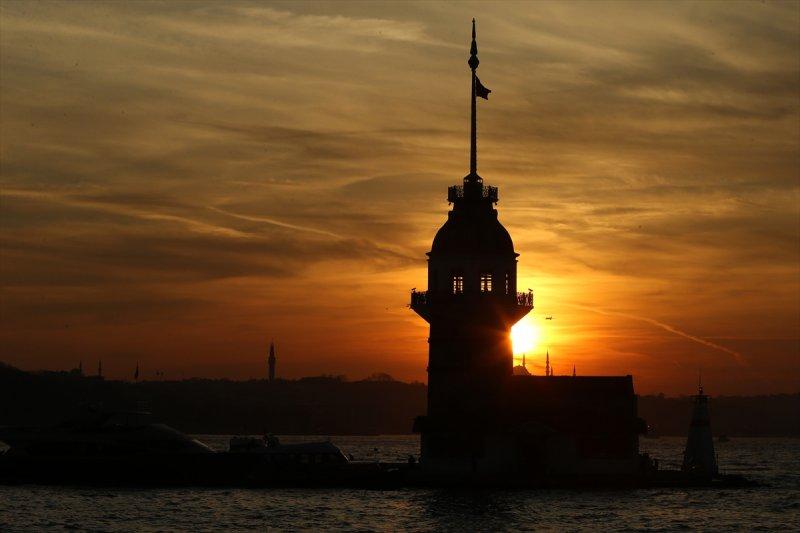 İstanbul'da gün batımı