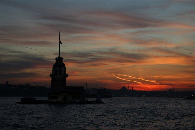 İstanbul'da gün batımı