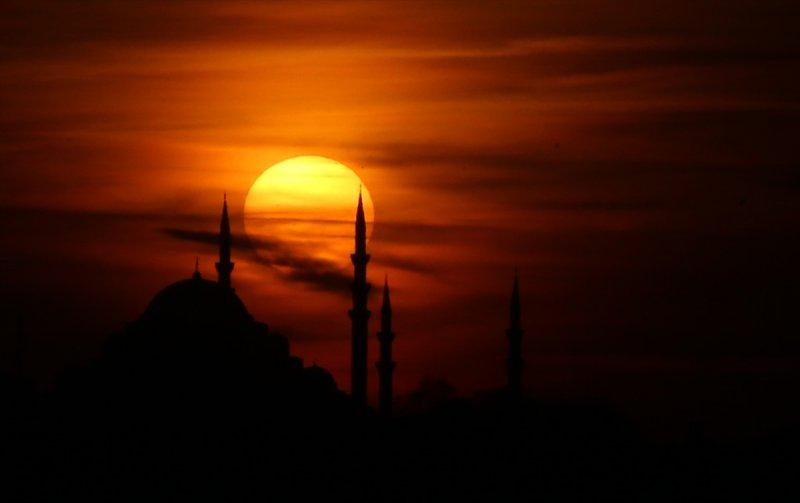 İstanbul'da gün batımı