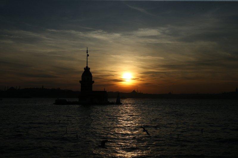 İstanbul'da gün batımı