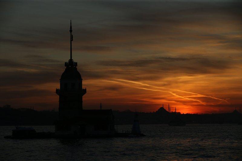 İstanbul'da gün batımı