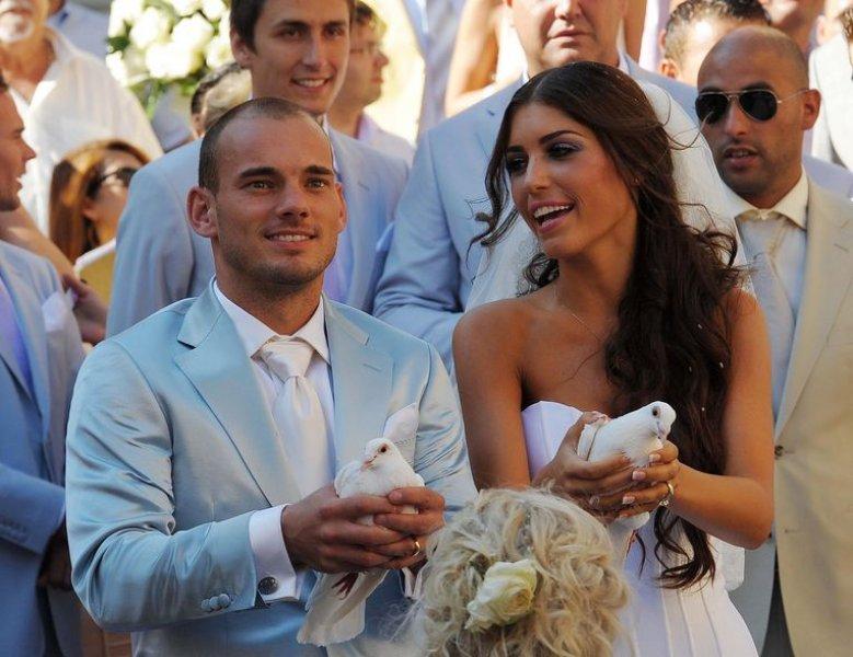 Wesley Sneijder eşi Yolanthe Cabau'dan boşanıyor