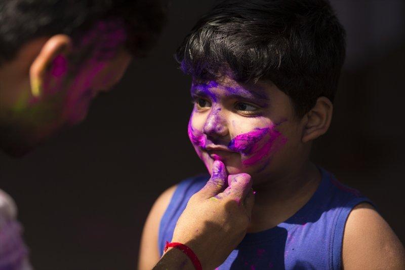 Bangladeş'te Holi Festivali