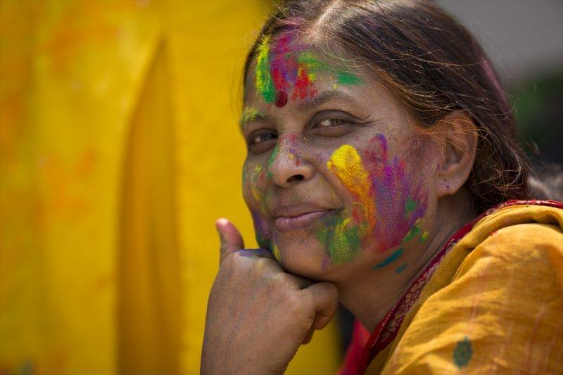 Bangladeş'te Holi Festivali