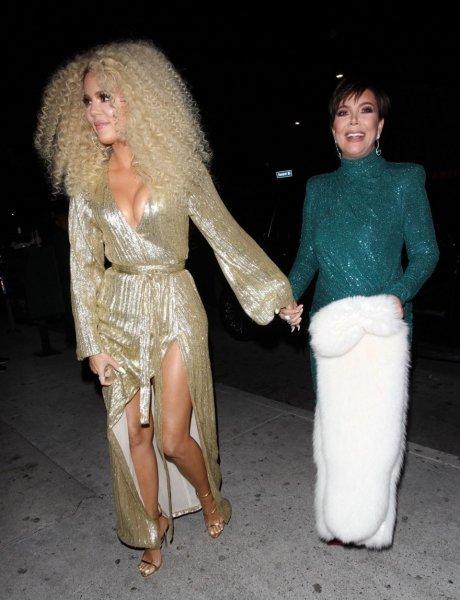 Khloe Kardashian'ın ilginç saç stili