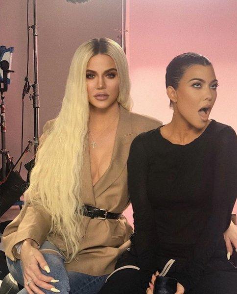 Khloe Kardashian'ın ilginç saç stili