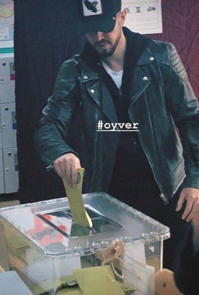 Oy kullanan ünlüler