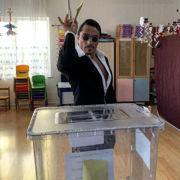 Oy kullanan ünlüler