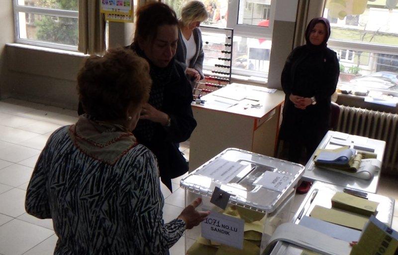 Oy kullanan ünlüler