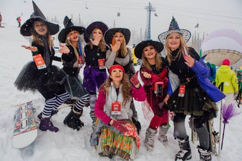 Sibirya soğuğunda kayak festivali: Grelka Festivali