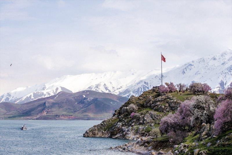 Akdamar Adası'nda ilkbahar