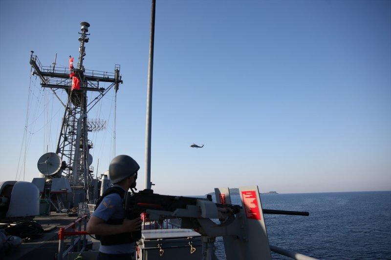 TSK'dan 3 denizde Denizkurdu 2019 Tatbikatı