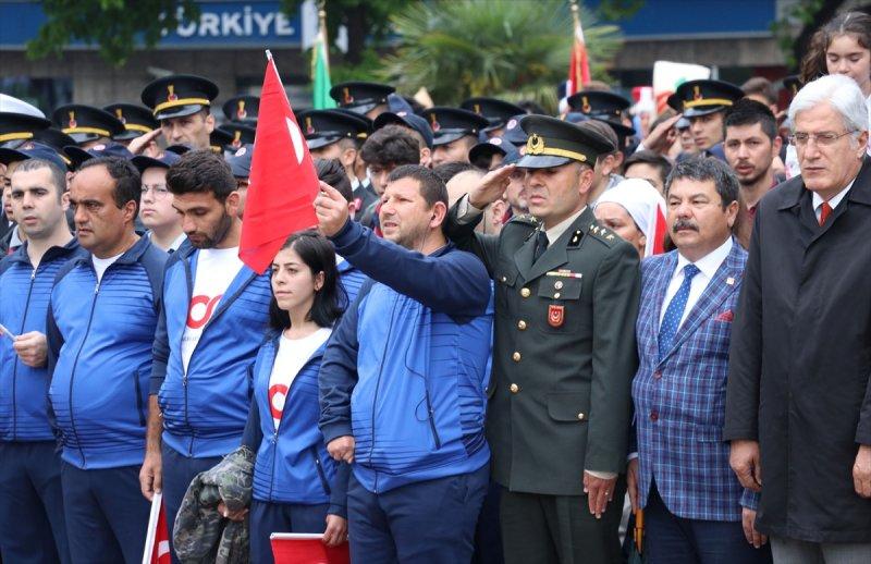 19 Mayıs törenlerle kutlandı