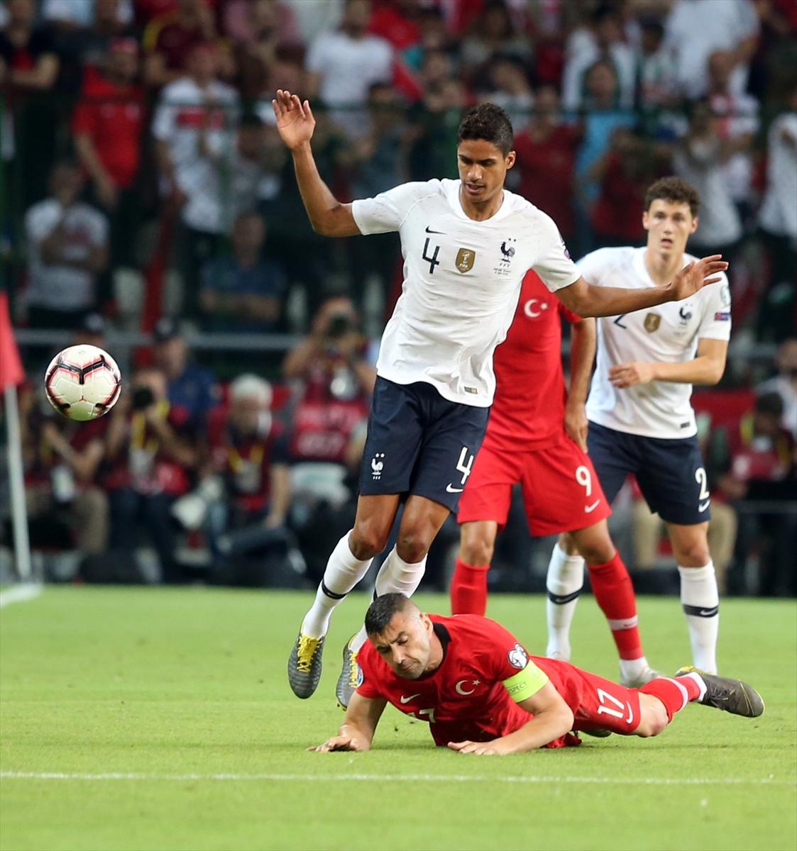 Euro 2020 Elemeleri Türkiye - Fransa maçından kareler