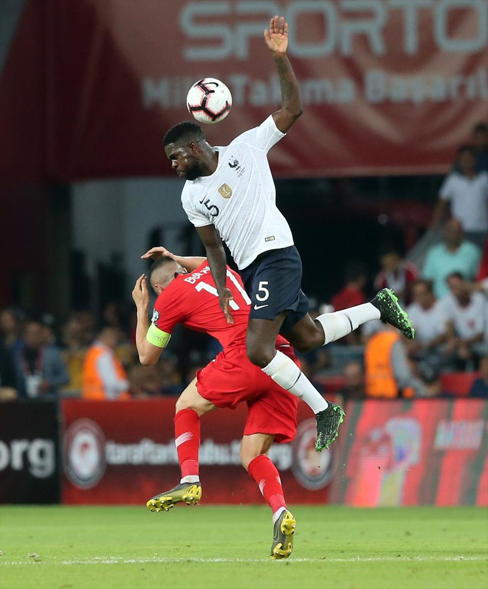 Euro 2020 Elemeleri Türkiye - Fransa maçından kareler