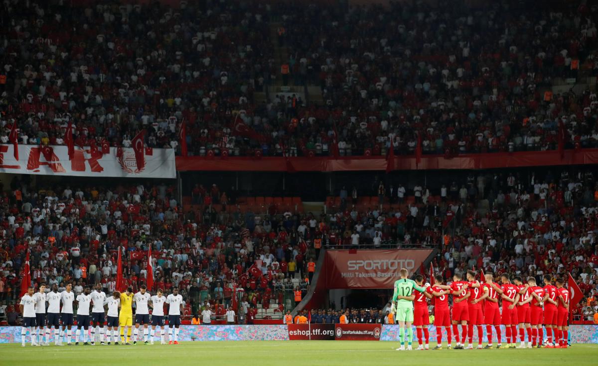 Euro 2020 Elemeleri Türkiye - Fransa maçından kareler