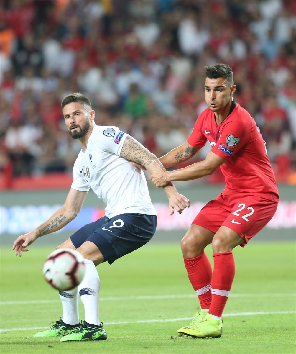 Euro 2020 Elemeleri Türkiye - Fransa maçından kareler
