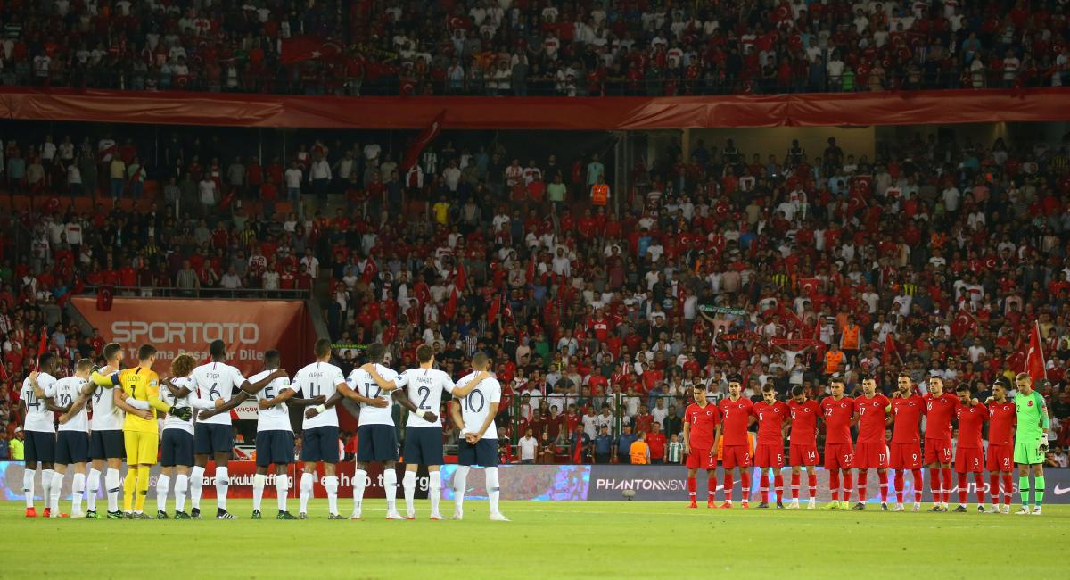Euro 2020 Elemeleri Türkiye - Fransa maçından kareler