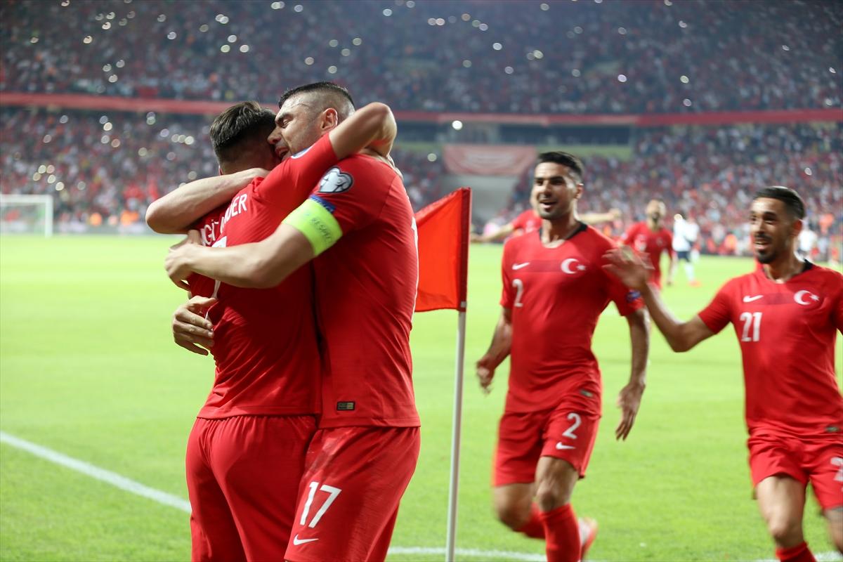 Euro 2020 Elemeleri Türkiye - Fransa maçından kareler
