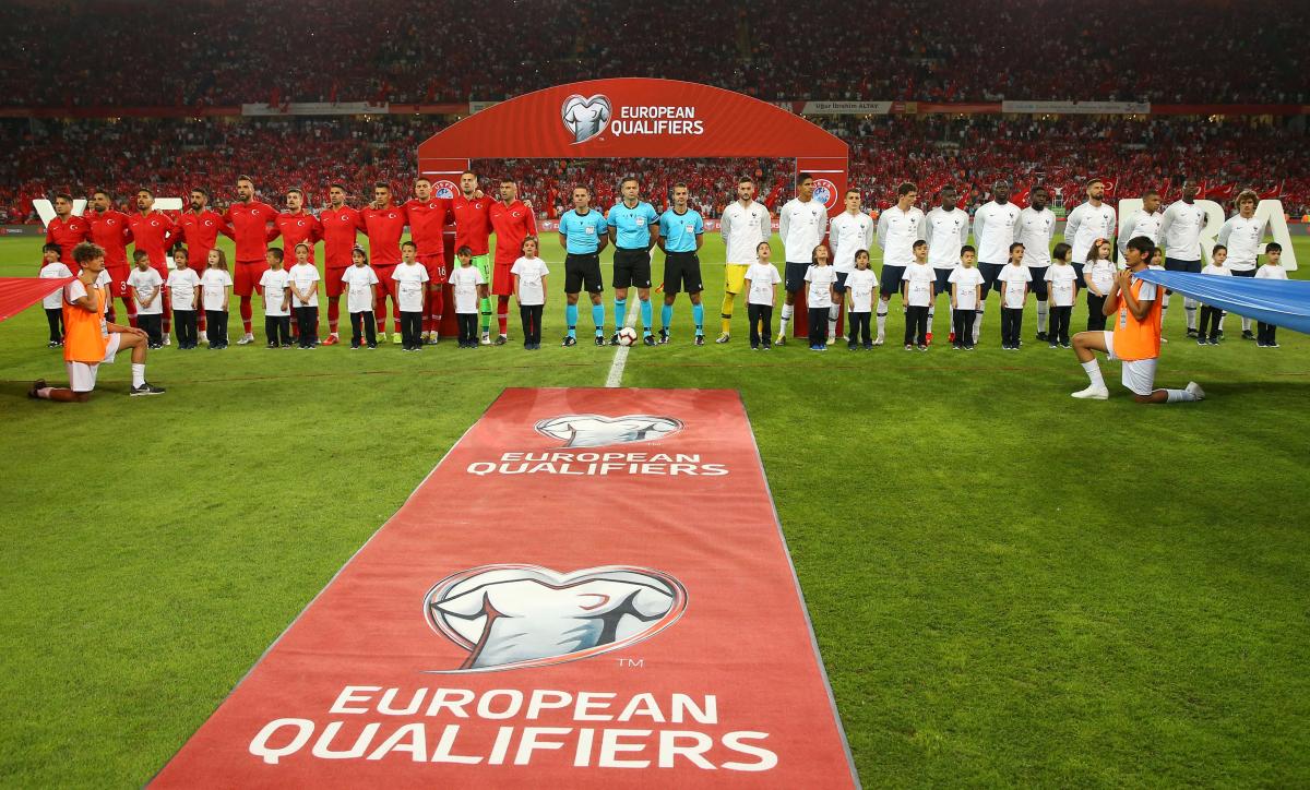 Euro 2020 Elemeleri Türkiye - Fransa maçından kareler