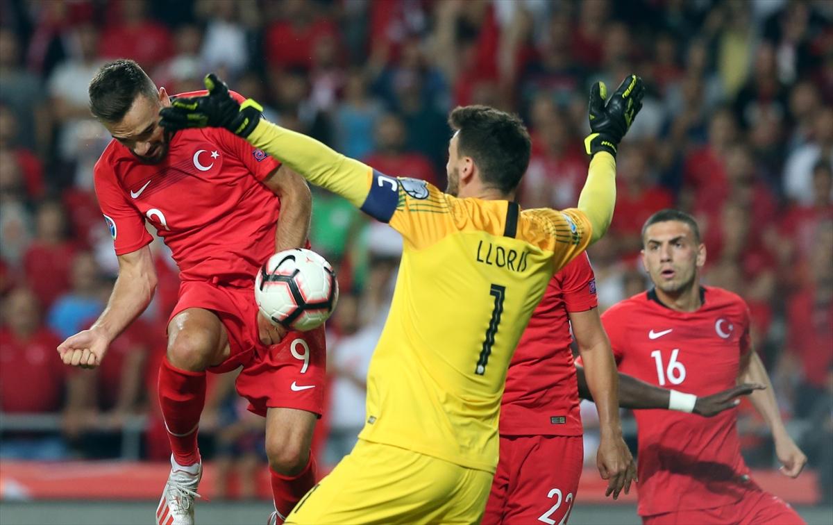 Euro 2020 Elemeleri Türkiye - Fransa maçından kareler
