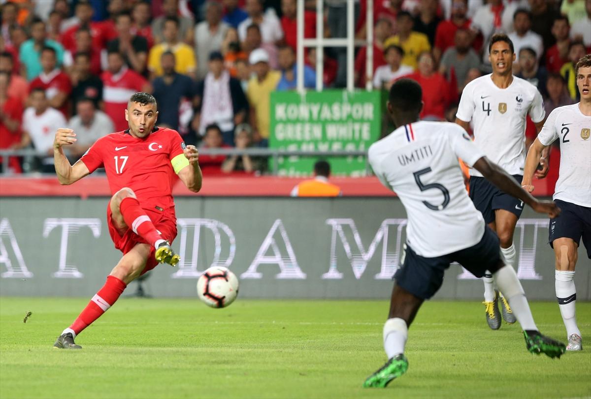 Euro 2020 Elemeleri Türkiye - Fransa maçından kareler