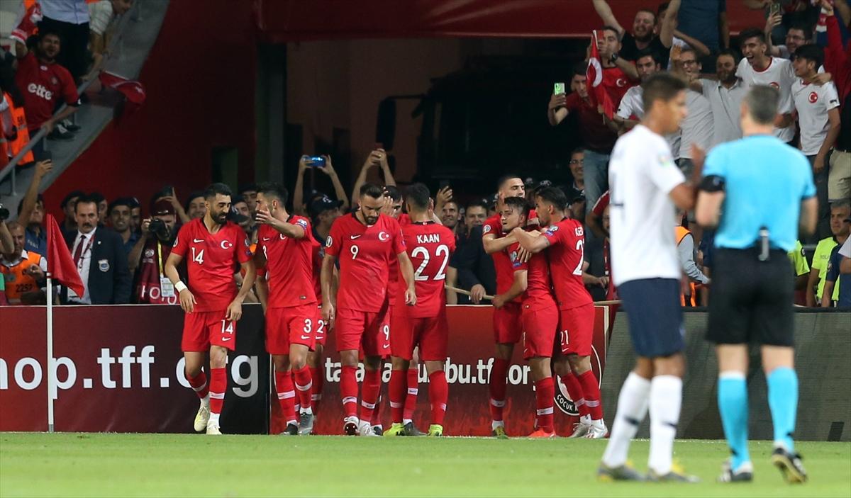 Euro 2020 Elemeleri Türkiye - Fransa maçından kareler