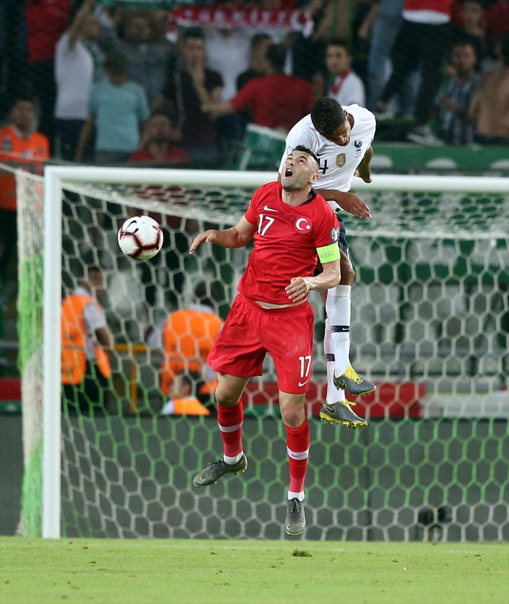 Euro 2020 Elemeleri Türkiye - Fransa maçından kareler