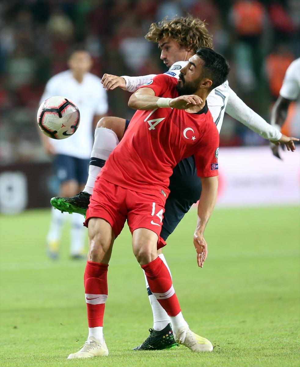Euro 2020 Elemeleri Türkiye - Fransa maçından kareler
