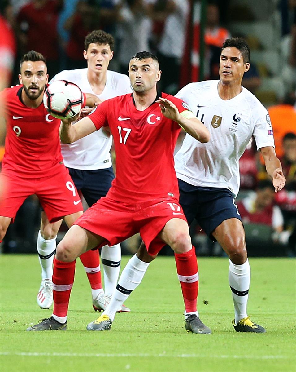 Euro 2020 Elemeleri Türkiye - Fransa maçından kareler