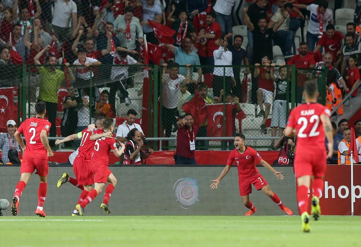 Euro 2020 Elemeleri Türkiye - Fransa maçından kareler