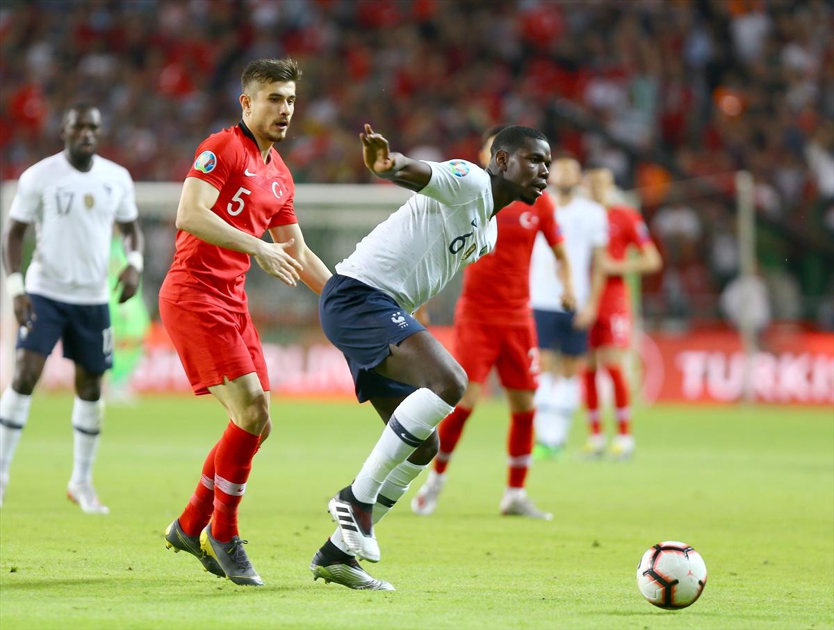 Euro 2020 Elemeleri Türkiye - Fransa maçından kareler