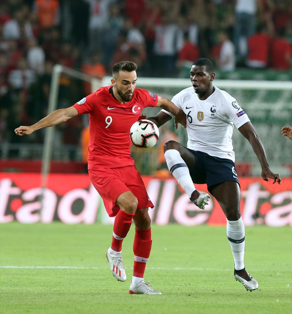 Euro 2020 Elemeleri Türkiye - Fransa maçından kareler