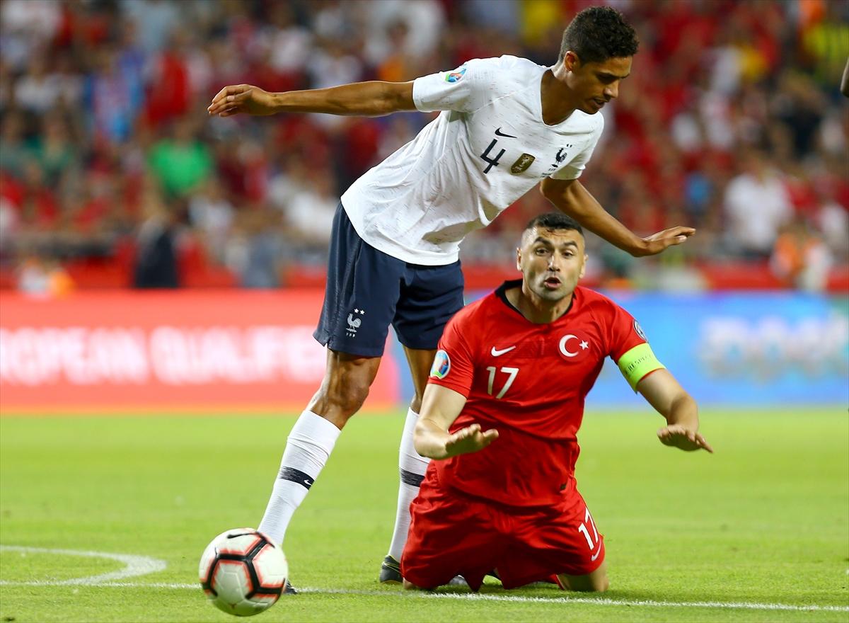 Euro 2020 Elemeleri Türkiye - Fransa maçından kareler