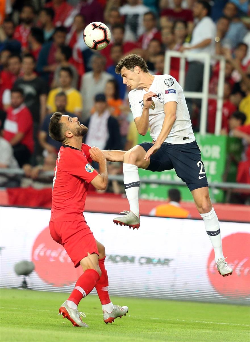 Euro 2020 Elemeleri Türkiye - Fransa maçından kareler