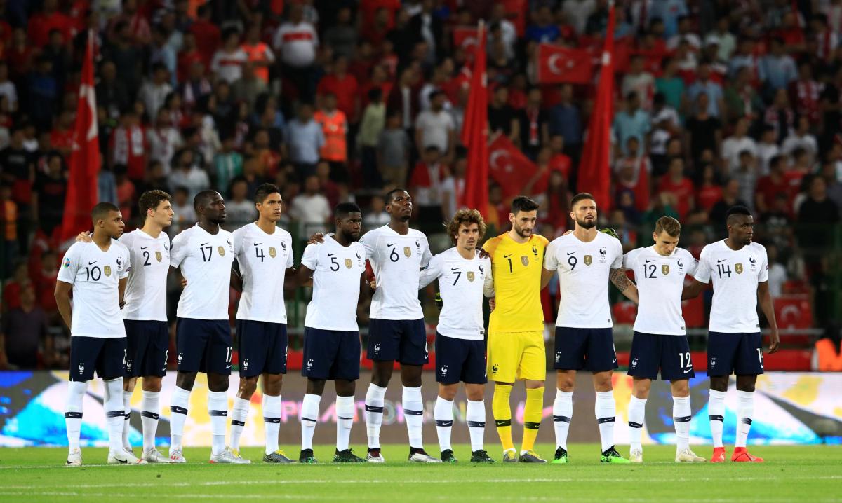 Euro 2020 Elemeleri Türkiye - Fransa maçından kareler