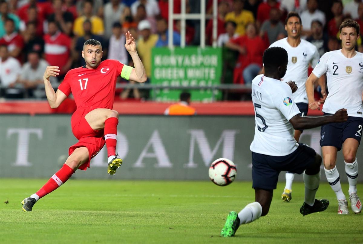 Euro 2020 Elemeleri Türkiye - Fransa maçından kareler