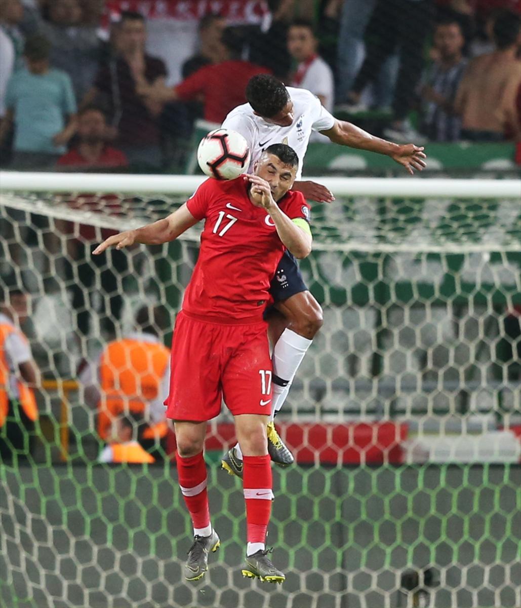 Euro 2020 Elemeleri Türkiye - Fransa maçından kareler