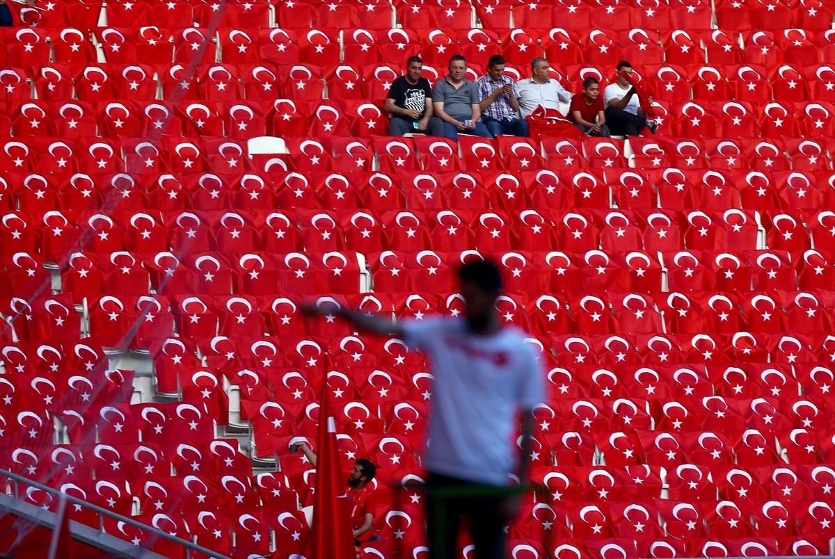 Euro 2020 Elemeleri Türkiye - Fransa maçından kareler