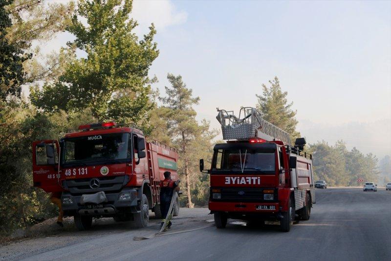 Muğla'da orman yangını 18 saat sonra söndürüldü
