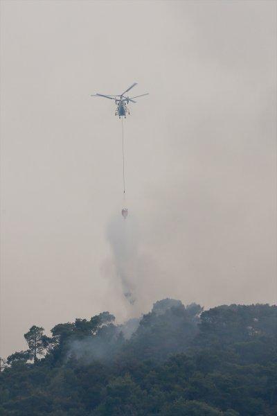 Muğla'da orman yangını 18 saat sonra söndürüldü