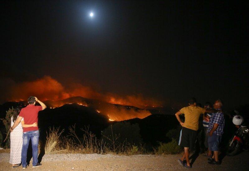 Muğla'da orman yangını 18 saat sonra söndürüldü