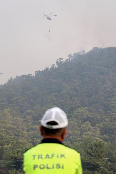 Muğla'da orman yangını 18 saat sonra söndürüldü