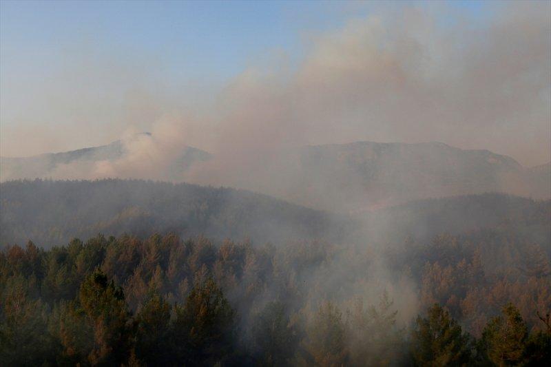 Muğla'da orman yangını 18 saat sonra söndürüldü