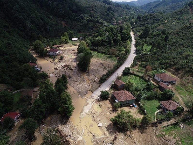 Düzce'de sel felaketi