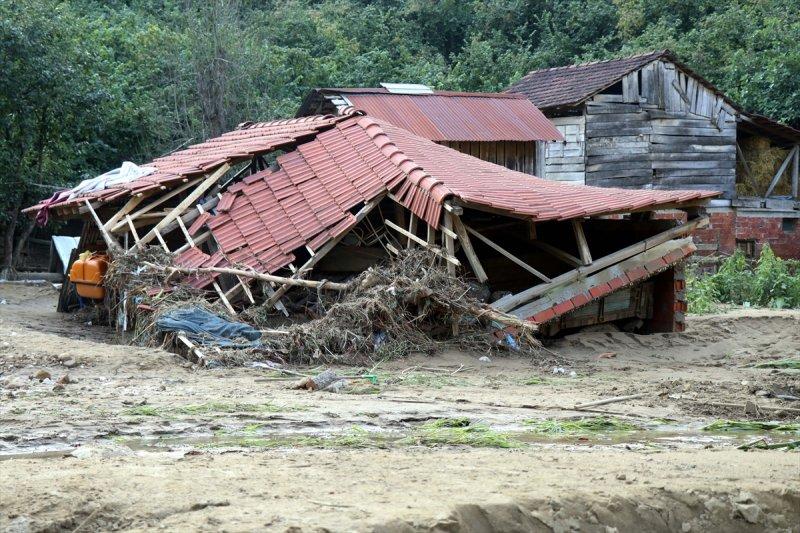 Düzce'de sel felaketi