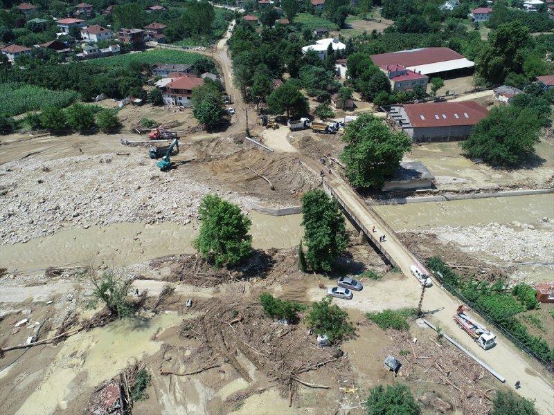 Düzce'de sel felaketi