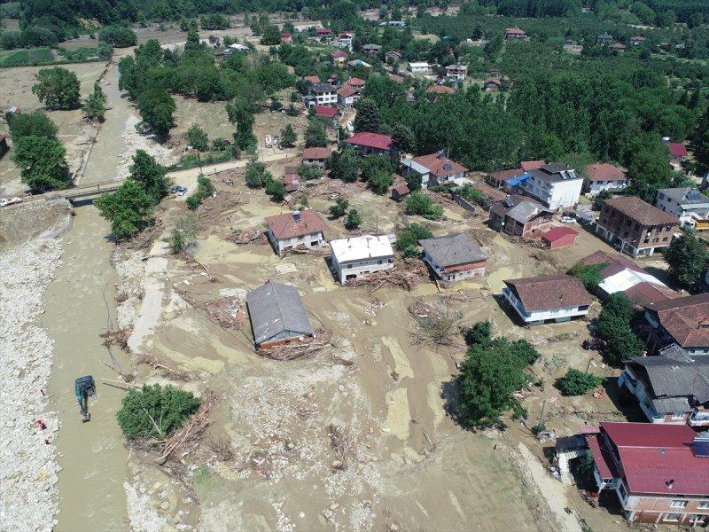 Düzce'de sel felaketi