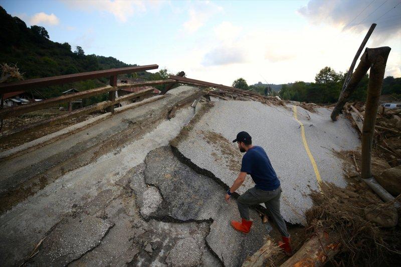 Düzce'de sel felaketi